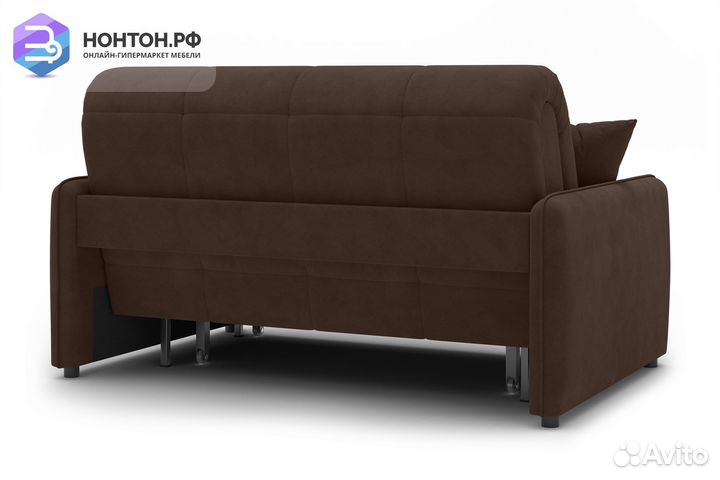 Диван аккордеон Хилтон коричневый
