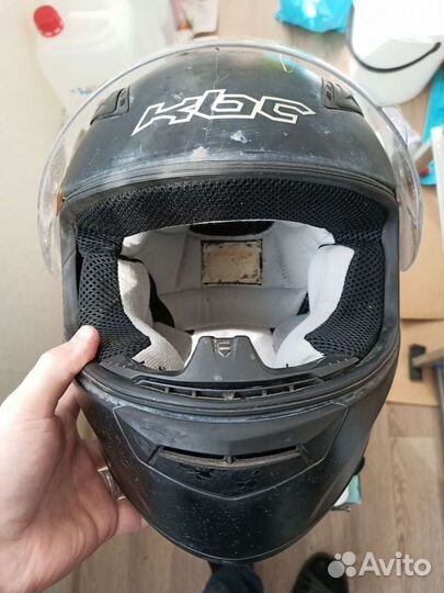 Шлем мотоциклетный KBC интеграл