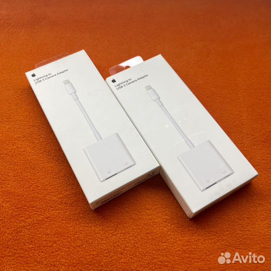 Apple Lightning to USB 3 Camera Adapter (New)