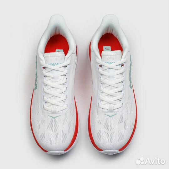 Кроссовки Hoka Mach 4 White Red