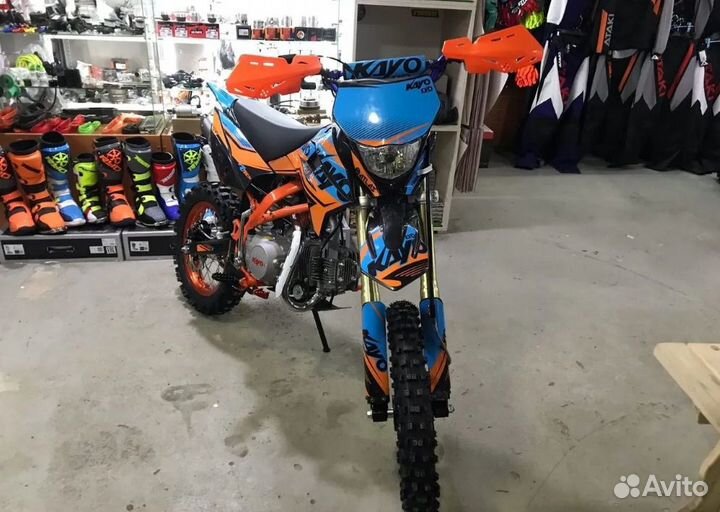 Новый питбайк Kayo evolution yx125em 17/14 KRZ