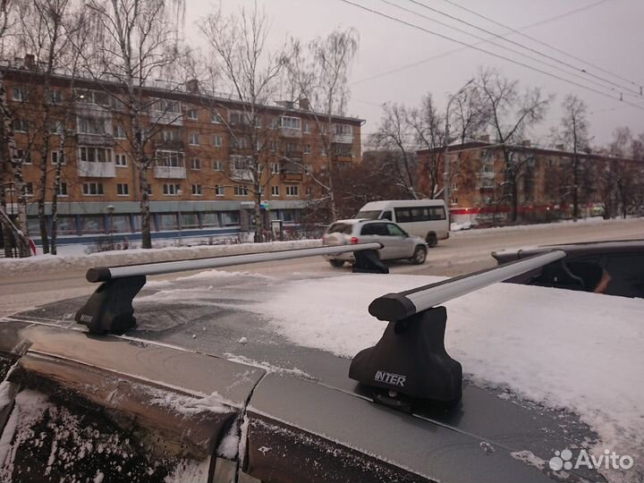 Багажник на крышу аэро Рено Логан / Сандеро