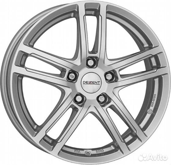R17 5x112 7,5J ET40 D66,6 Dezent TZ silver