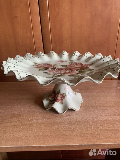 Ваза для фруктов фарфор