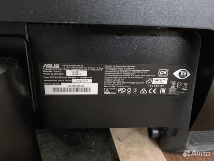 Монитор Acer va27e на запчасти