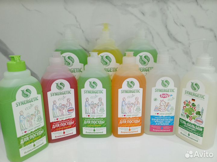 Синергетик средство для мытья посуды