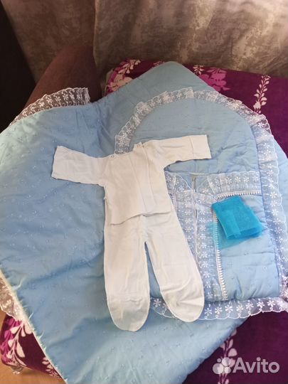 Конверт на выписку для мальчика