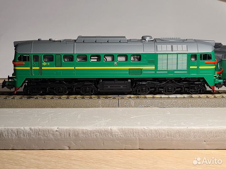 Новые тепловозы М62 сжд СССР 1/87 HO