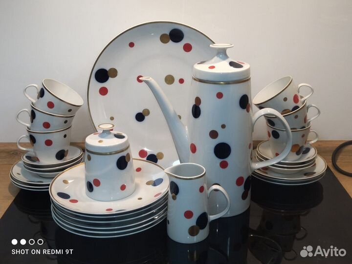 Чайно-кофейный сервиз ГДР