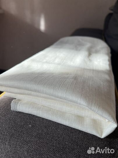 Отрез ткани, лен, крапива