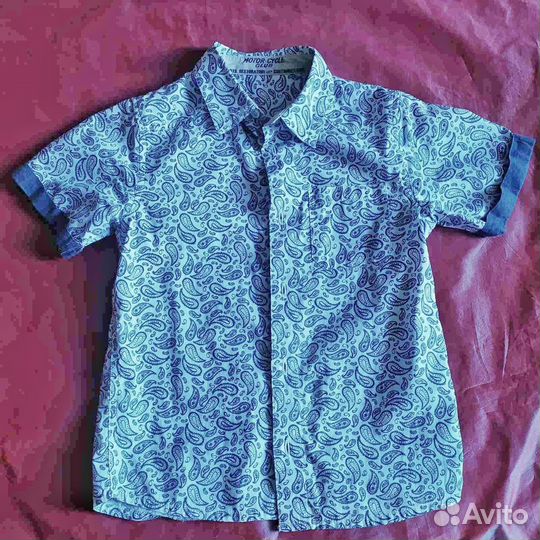 Рубашка короткий рукав 134 - 140 рост