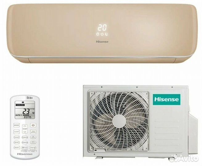 Кондиционеры hisense серии Premium champagne super