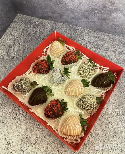 Клубника в бельгийском шоколаде 1 сентября