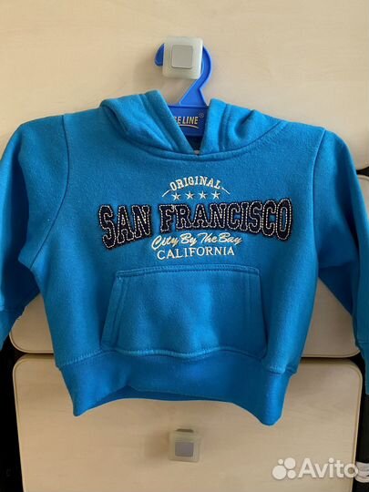 Толстовка с капюшоном детская