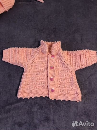 Демисезонный комплект для девочи от 0до 6 мес