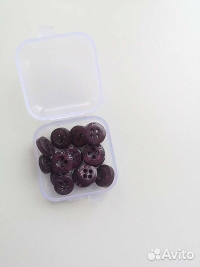 Пуговицы от мужских рубашек, наборы