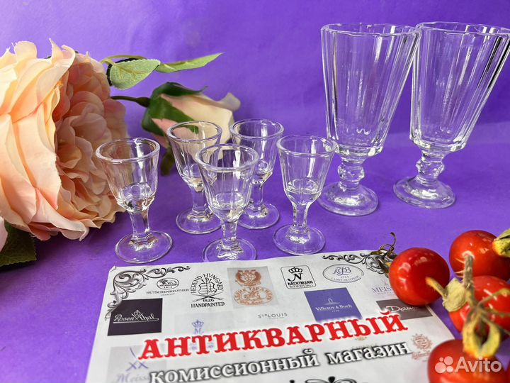 Набор маленьких рюмок 6х3см 