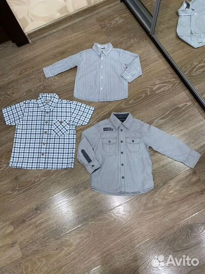 Рубашка детская для мальчика 98-104