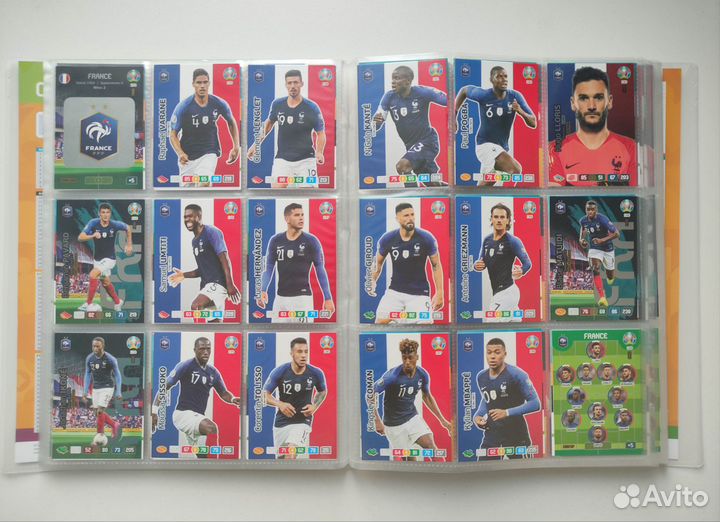 Альбом+все карточки panini Чемпионат Европы 2020