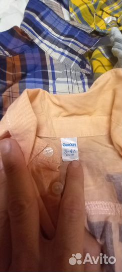 Пакет рубашек на мальчика на 3годика