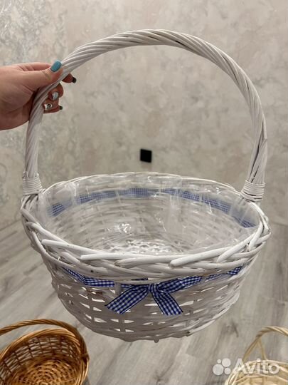 Корзина плетеная