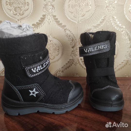 Сапоги зимние детские 24