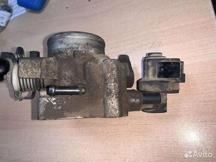 Дроссельная заслонка Hyundai Santa Fe Classic