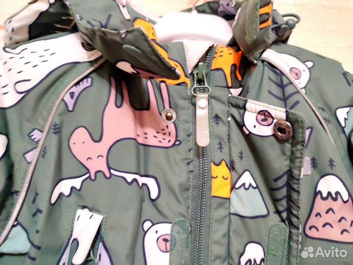 Зимний комбинезон для мальчика 62 68