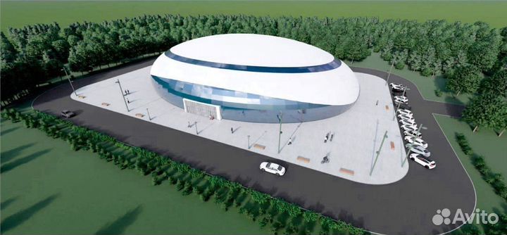 Крытый футбольный манеж