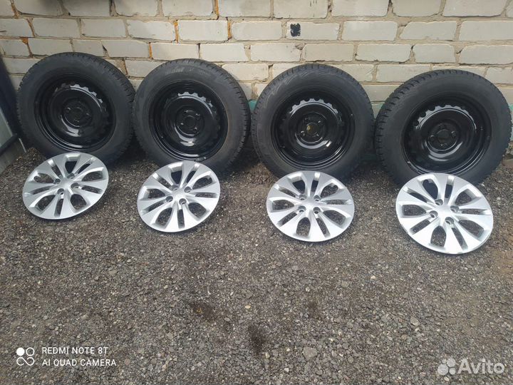 R15 Cordiant Snow Cross 185/65, PCD 4x100 DIA 54.1