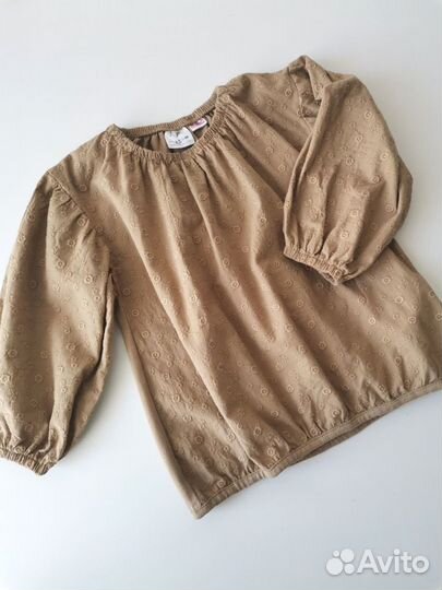 Блузка лонгслив Zara 2-3года, 98