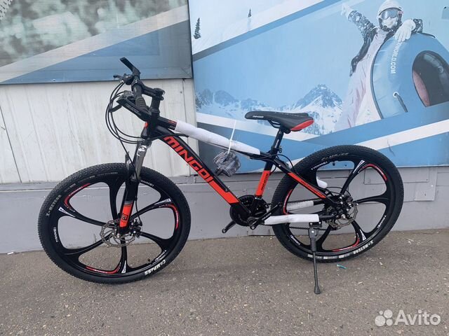 Велосипед на литых дисках