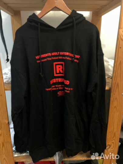 Vetements restricted hoodie