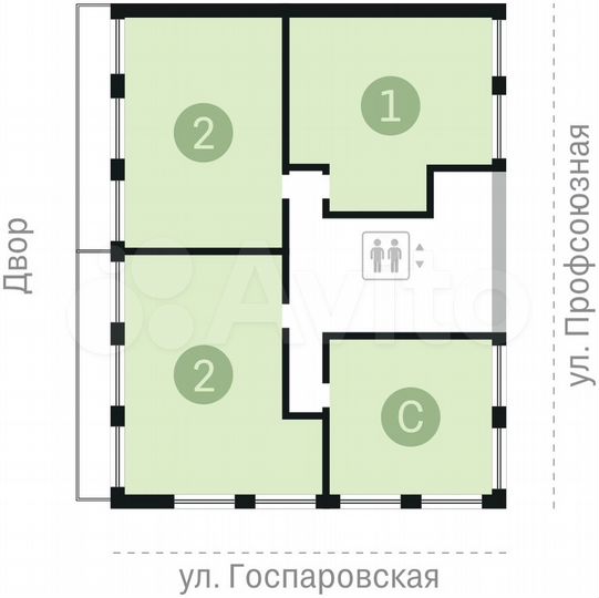 3-к. квартира, 81,6 м², 7/11 эт.