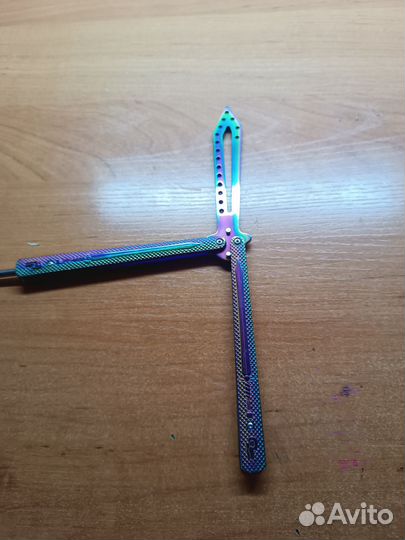 Тренировочный нож бабочка