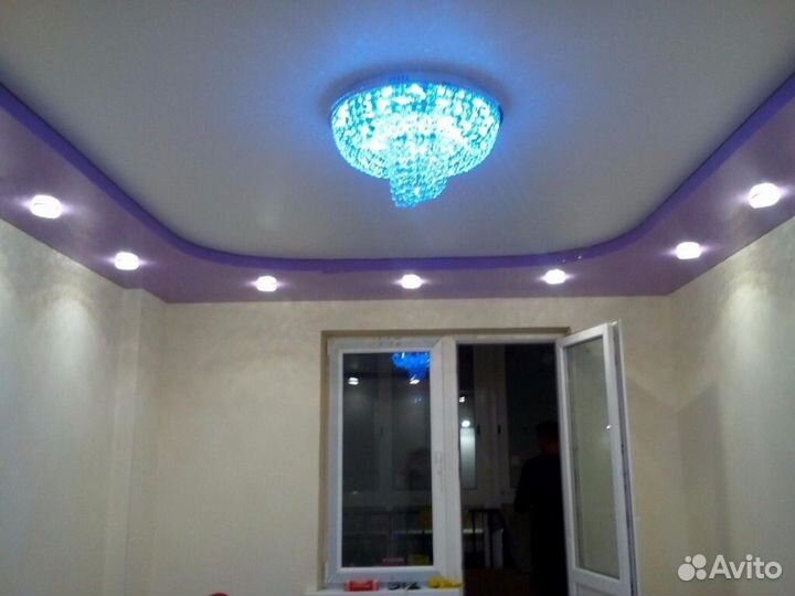 Натяжные потолки