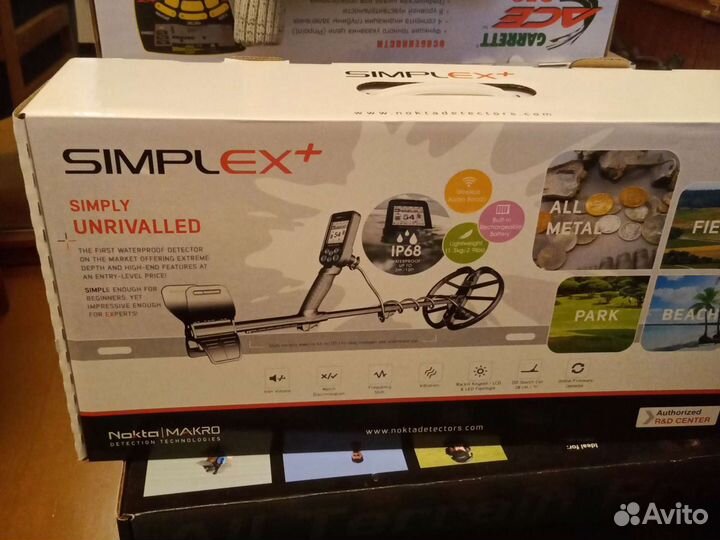 Новыйметаллоискатель симплекс нокта макро
