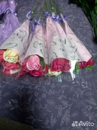 Мыльные розы букеты в наличии и под заказ