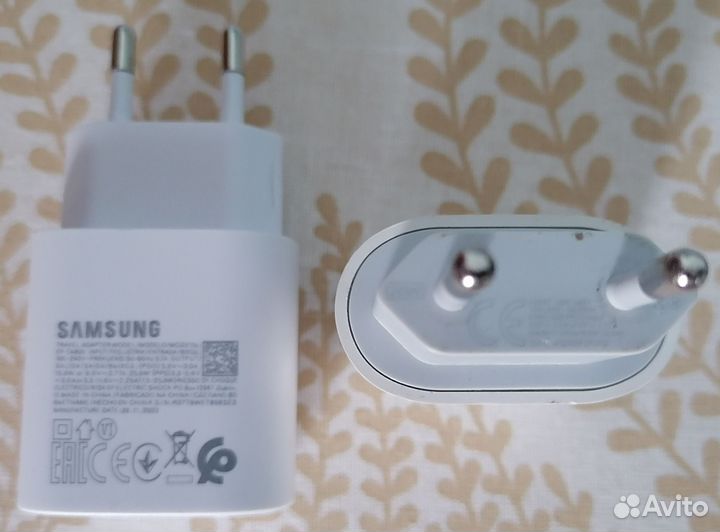 Зарядка на iPhone и samsung 20w