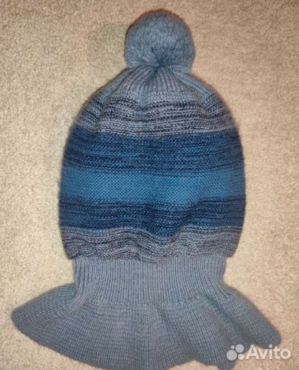 Зимний шлем Журавлик 46-48 и сапоги crocs c8