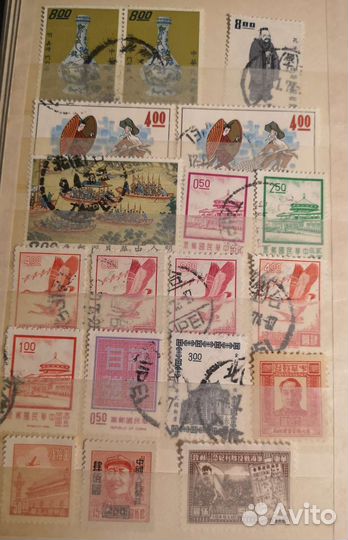 Марки Китая, Испании, Аргентины, Португалии