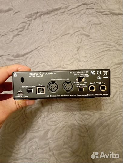 Roland rubix 22