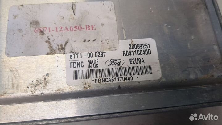 Блок управления двигателем Ford Mondeo 3, 2006