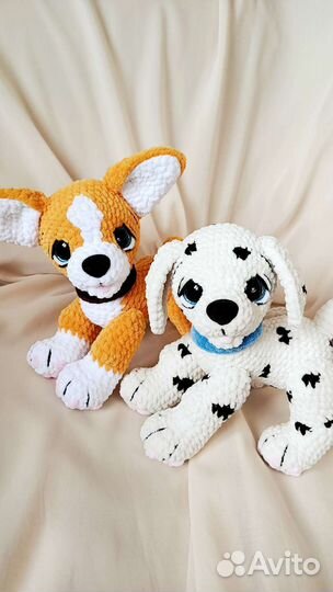 Плюшевый щенок Корги