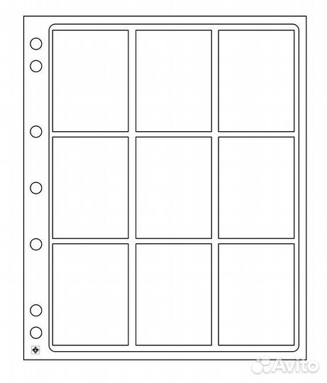 Листы Encap для альбома Leuchtturm Grande