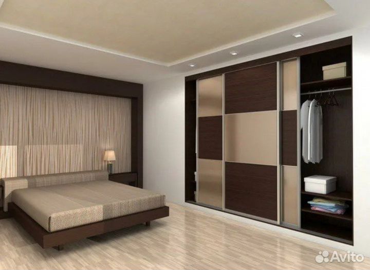 Встроенный шкаф доставка установка