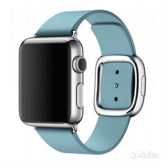 Ремешок соврем. пряжка Apple Watch 38/40/41 голубо
