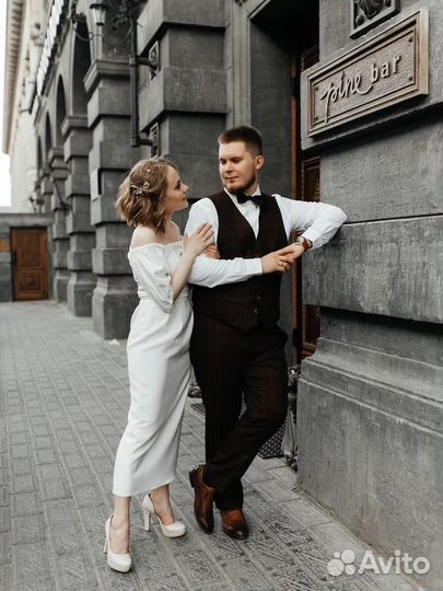 Платье белое