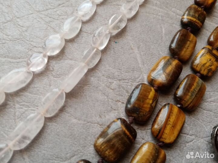 Бусы СССР и кулон