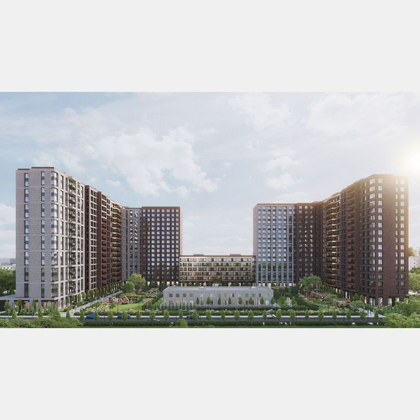 1-к. квартира, 52,3 м², 14/17 эт.